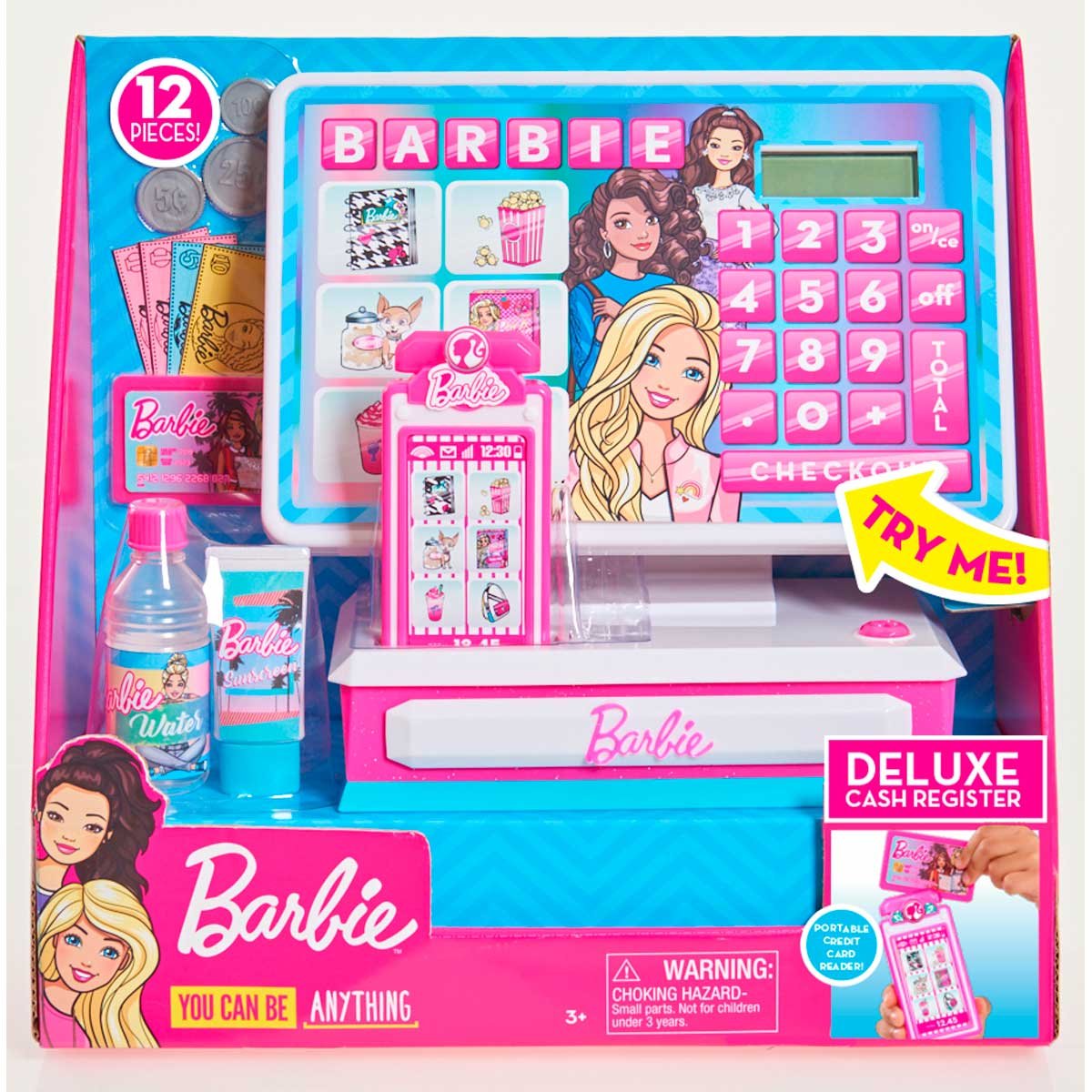 Barbie Role Play Mega Caja Registradora 3 Anos Gmt95 Matt