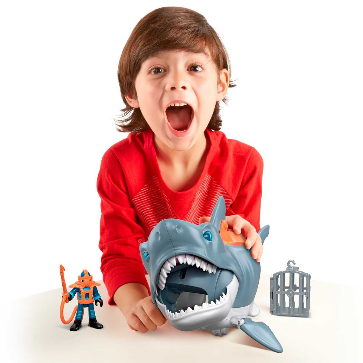 Fisher-Price Tiburón Mega Mordida Mattel