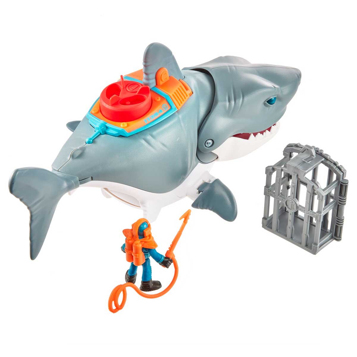 Fisher-Price Tiburón Mega Mordida Mattel