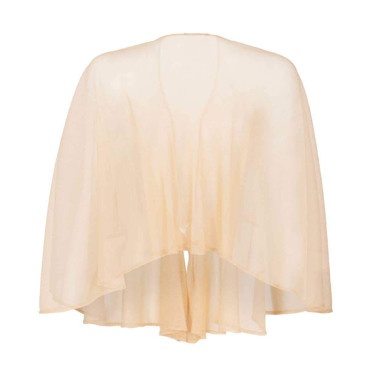 Chalina para Dama Tipo Capa de Tela con Brillos Noshe