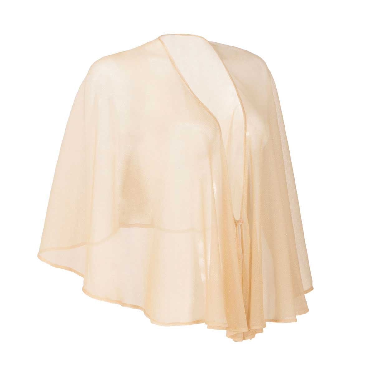 Chalina para Dama Tipo Capa de Tela con Brillos Noshe