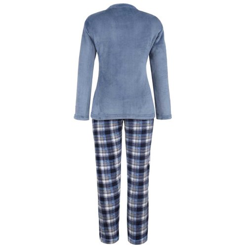 Pijama Flannel de Playera Pantal&oacute;n Y Pantuflas Isotoner Isotoner