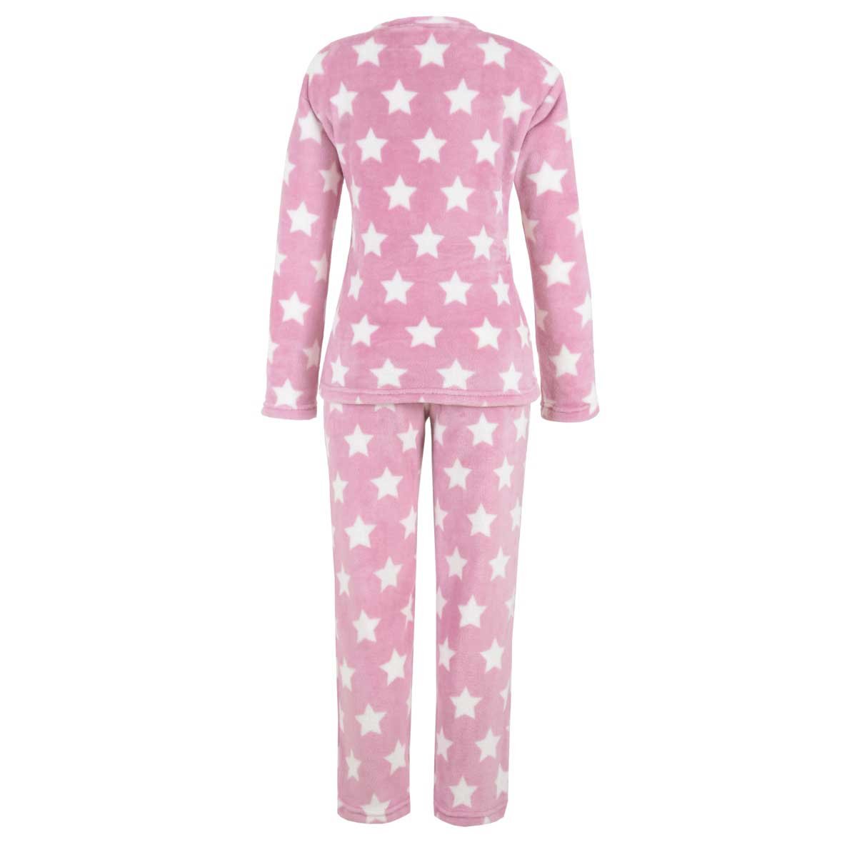 Pijama Flannel con Estampado de Estrellas Isotoner Isotoner