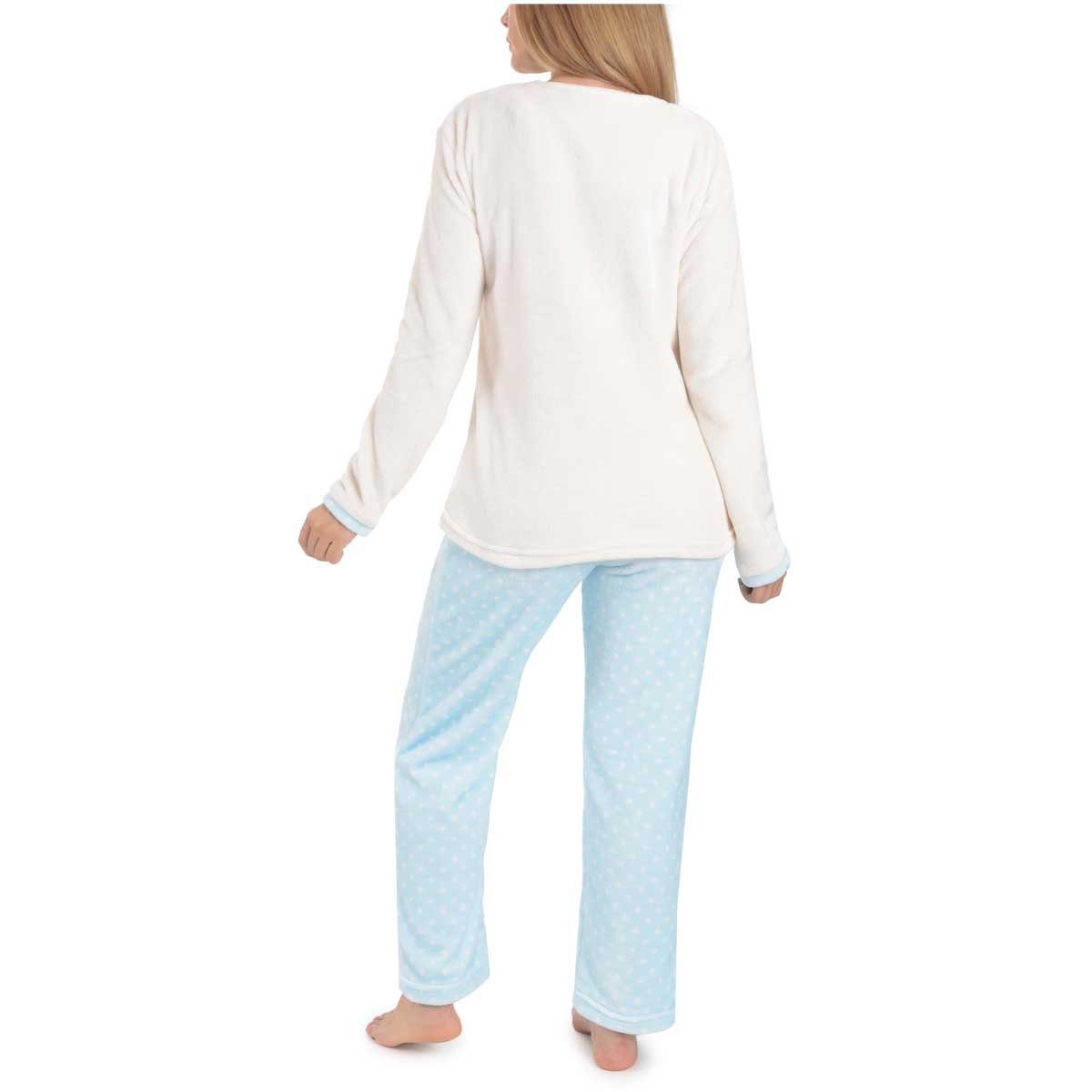 Pijama para Dama Flannel de Playera Pantal&oacute;n Isotoner Isotoner