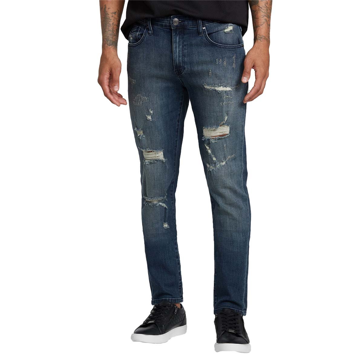 Jeans Casual con Desgaste G By Guess para Caballero