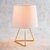 Lampara Gold Geo Accent Pier 1 Imports