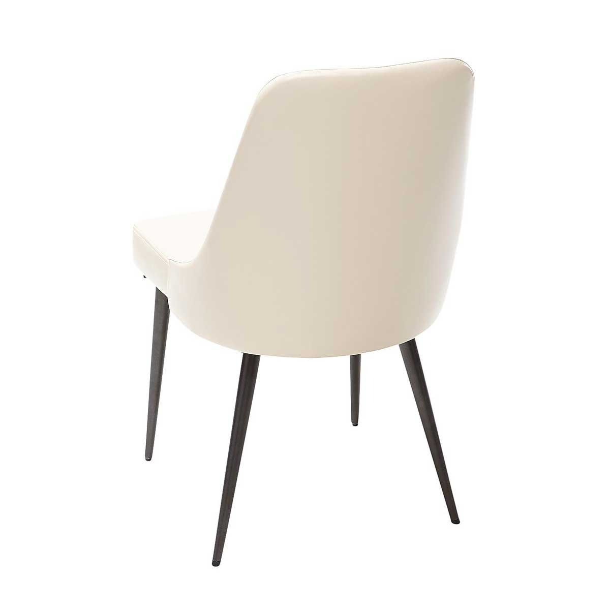 Silla Rissa Ivory Faux Leather Pier 1 Imports