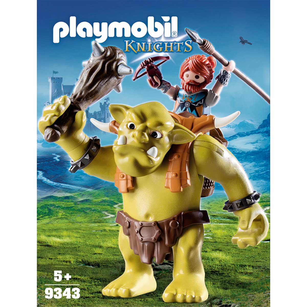 Trol Gigante con Mochila para Enano Playmobil