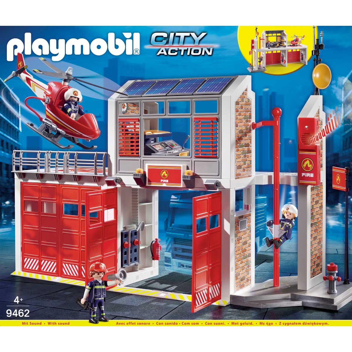 Estación de Bomberos Playmobil