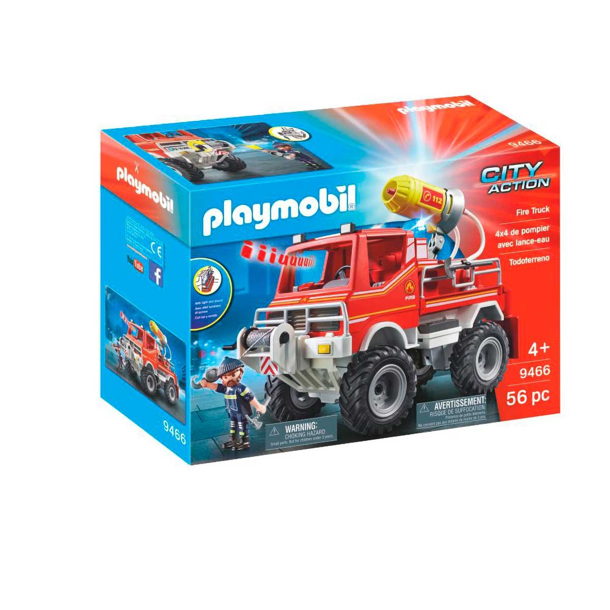 todoterreno bomberos playmobil