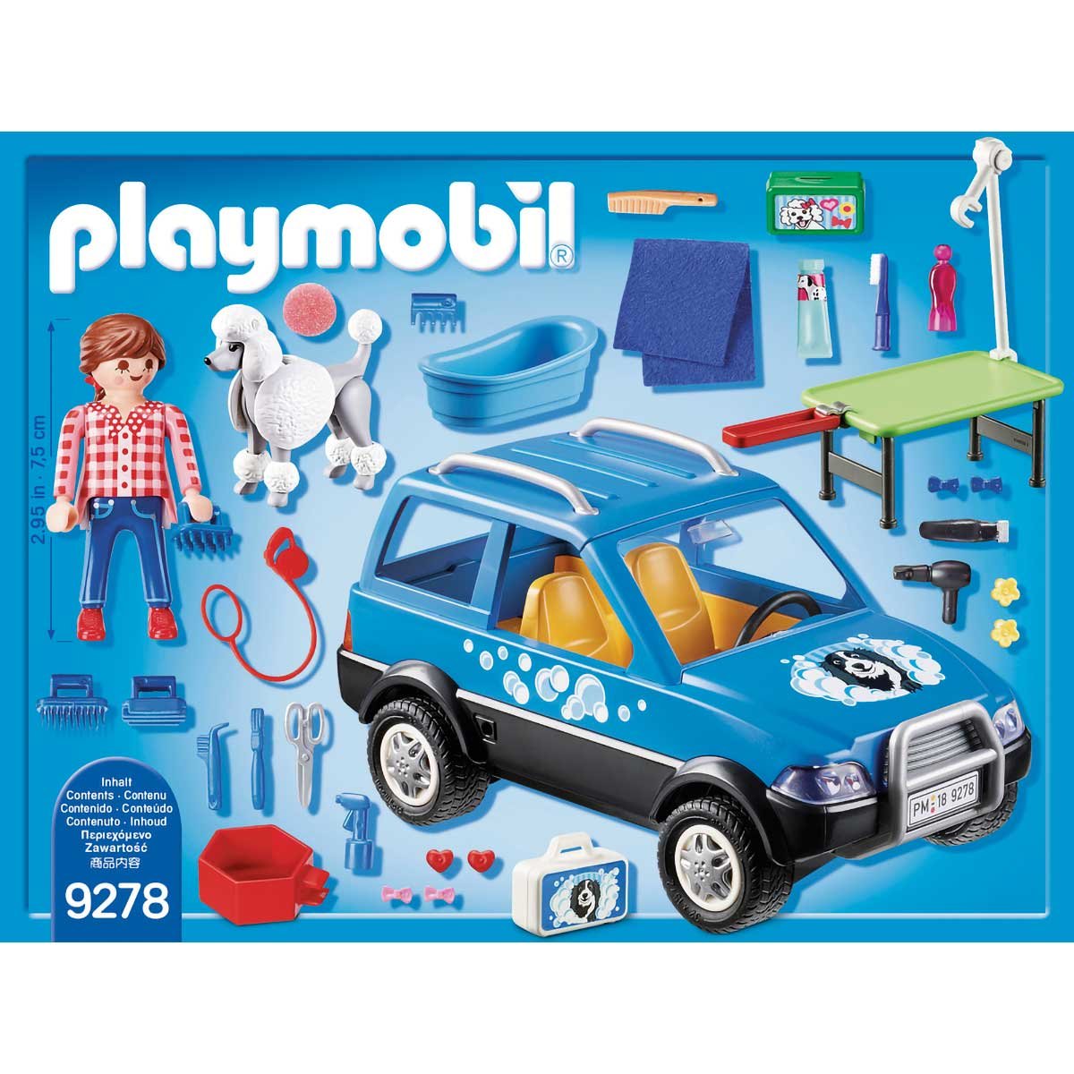 Coche Estética de Perros Playmobil