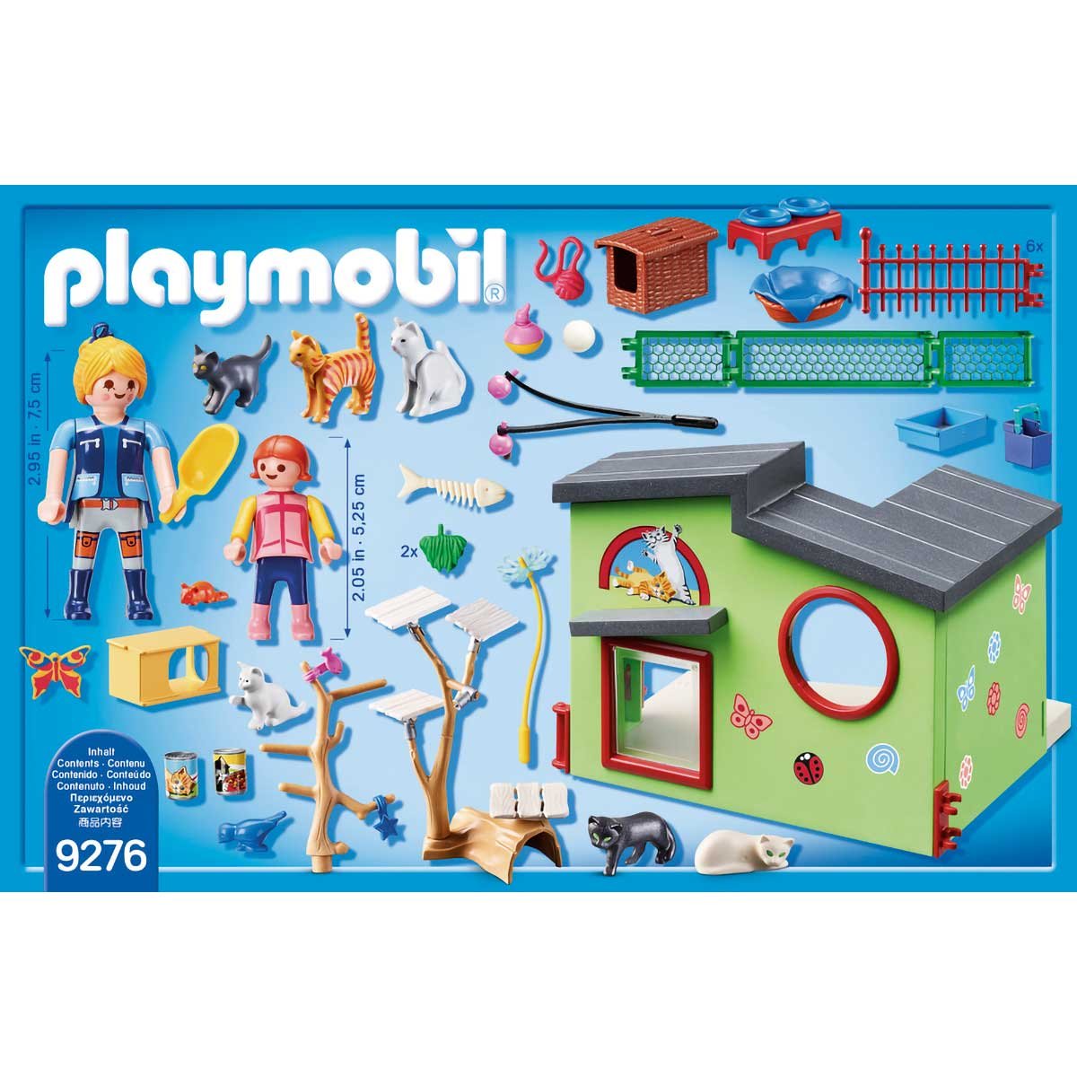 Refugio para Gatos Playmobil