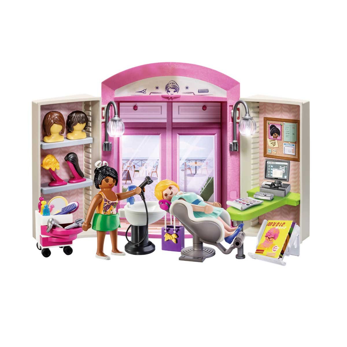 Salón de Belleza Play Box Playmobil