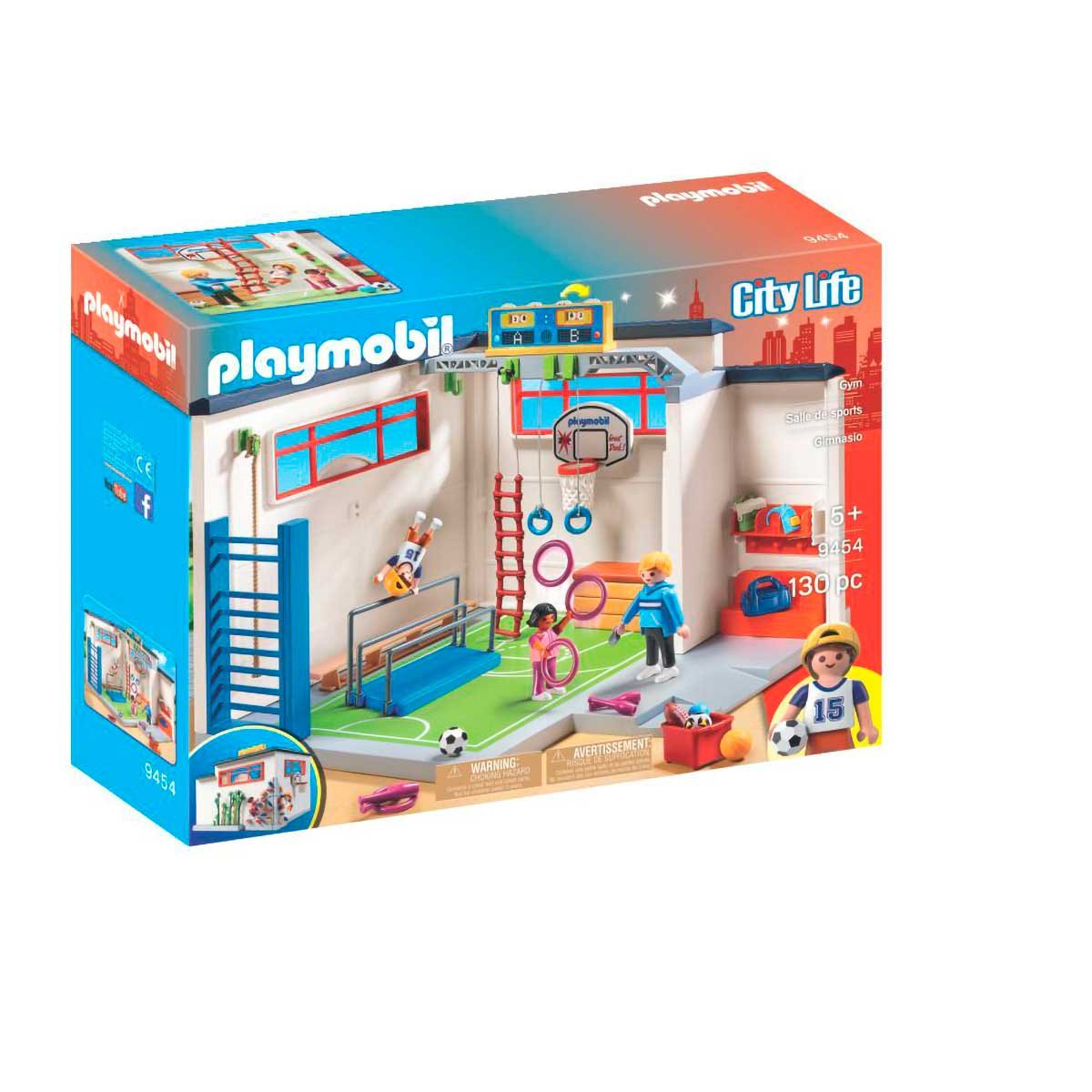 gimnasio de playmobil