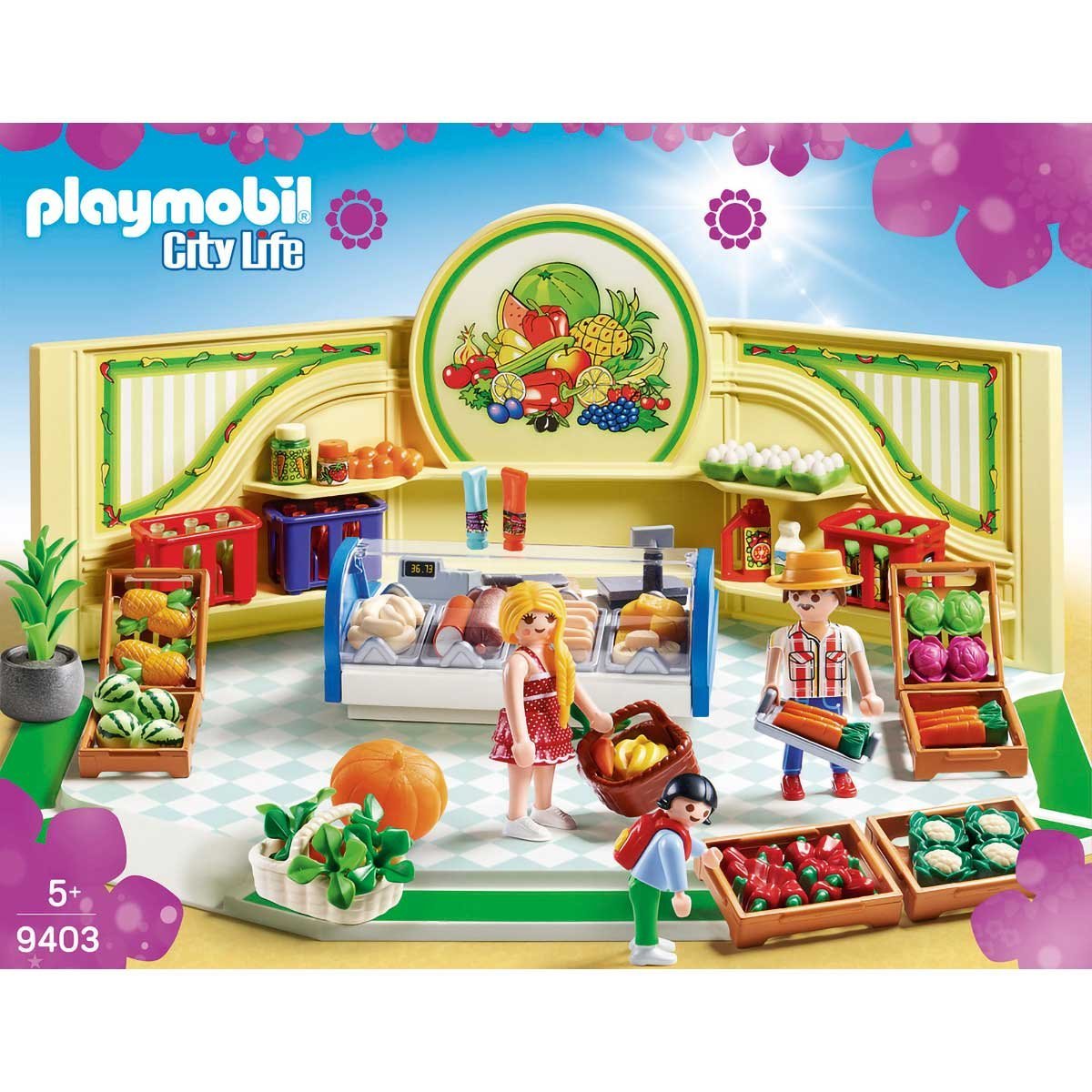 Tienda de Frutas y Verduras Playmobil