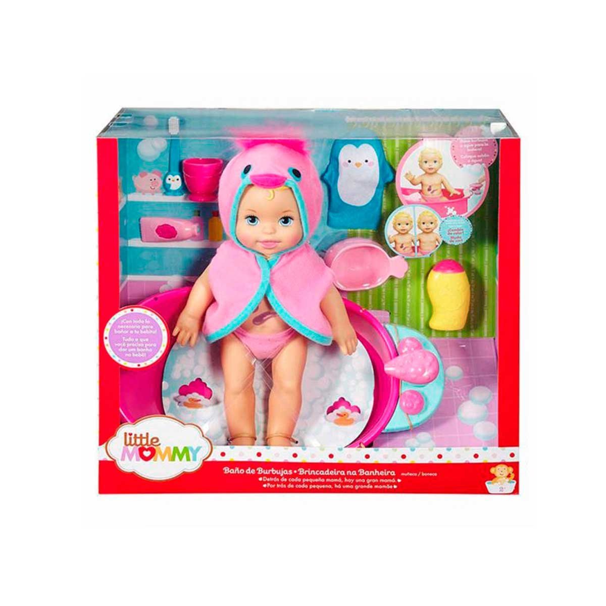 Little Mommy Baño de Burbujas Mattel
