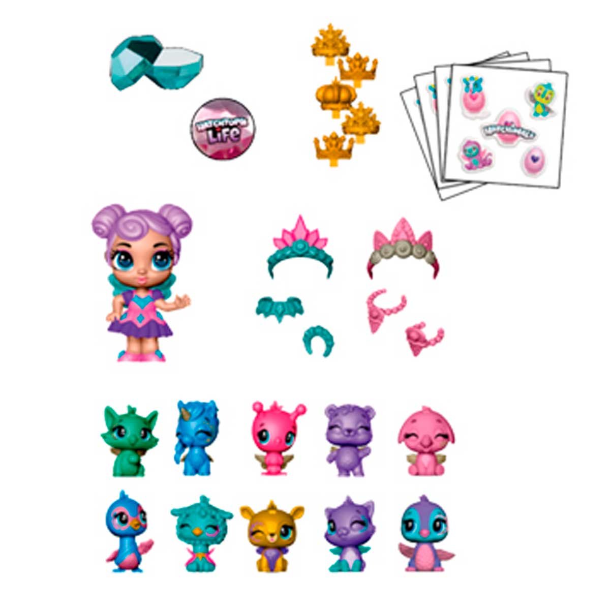 huevo sorpresa hatchimals colleggtibles escena secreta