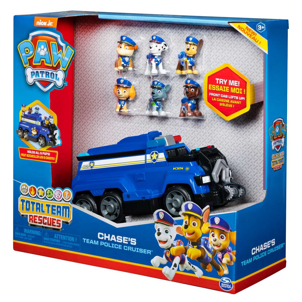 Paw Patrol Vehículo de Chase Spin Master