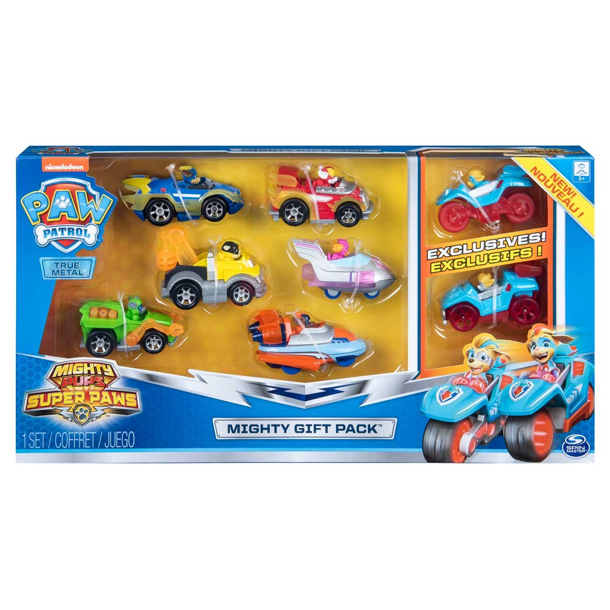 Paw Patrol Set  Die-Cast Mighty Twins Spin Master