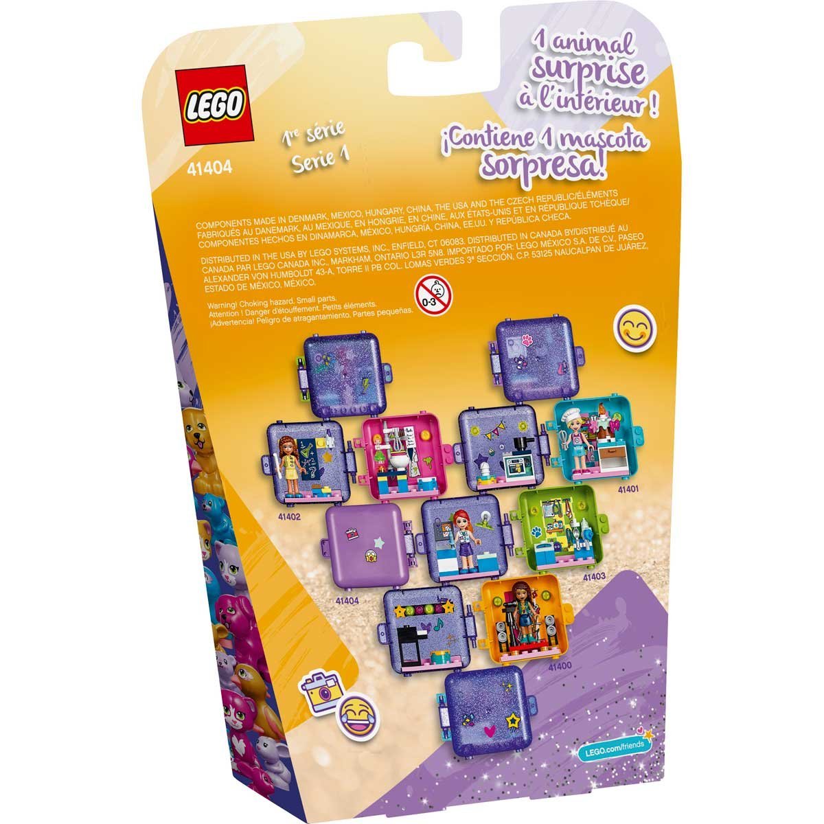 Cubo de Juegos de Emma Lego Friends