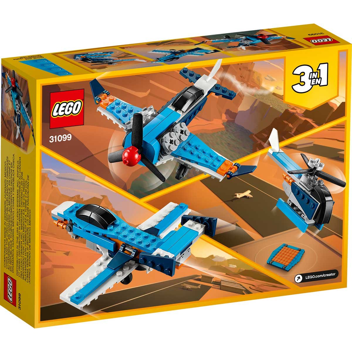 Avión de Hélice Lego Creator