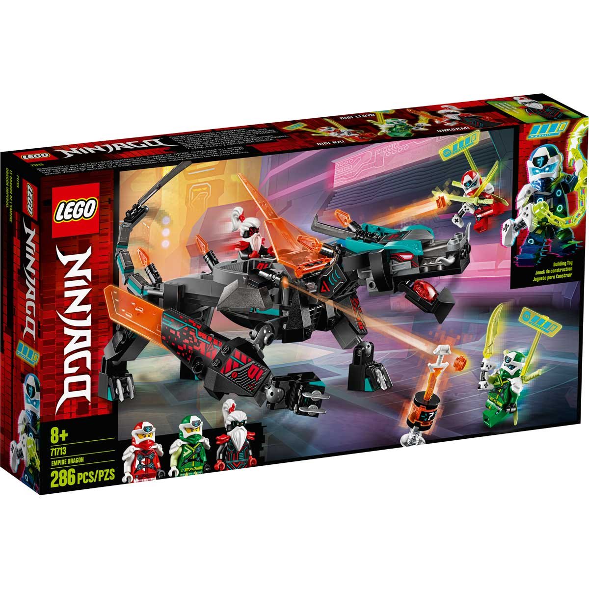 dragon rojo ninjago
