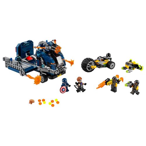 Vengadores Derribo Del Camion Lego Super Heroes Marvel