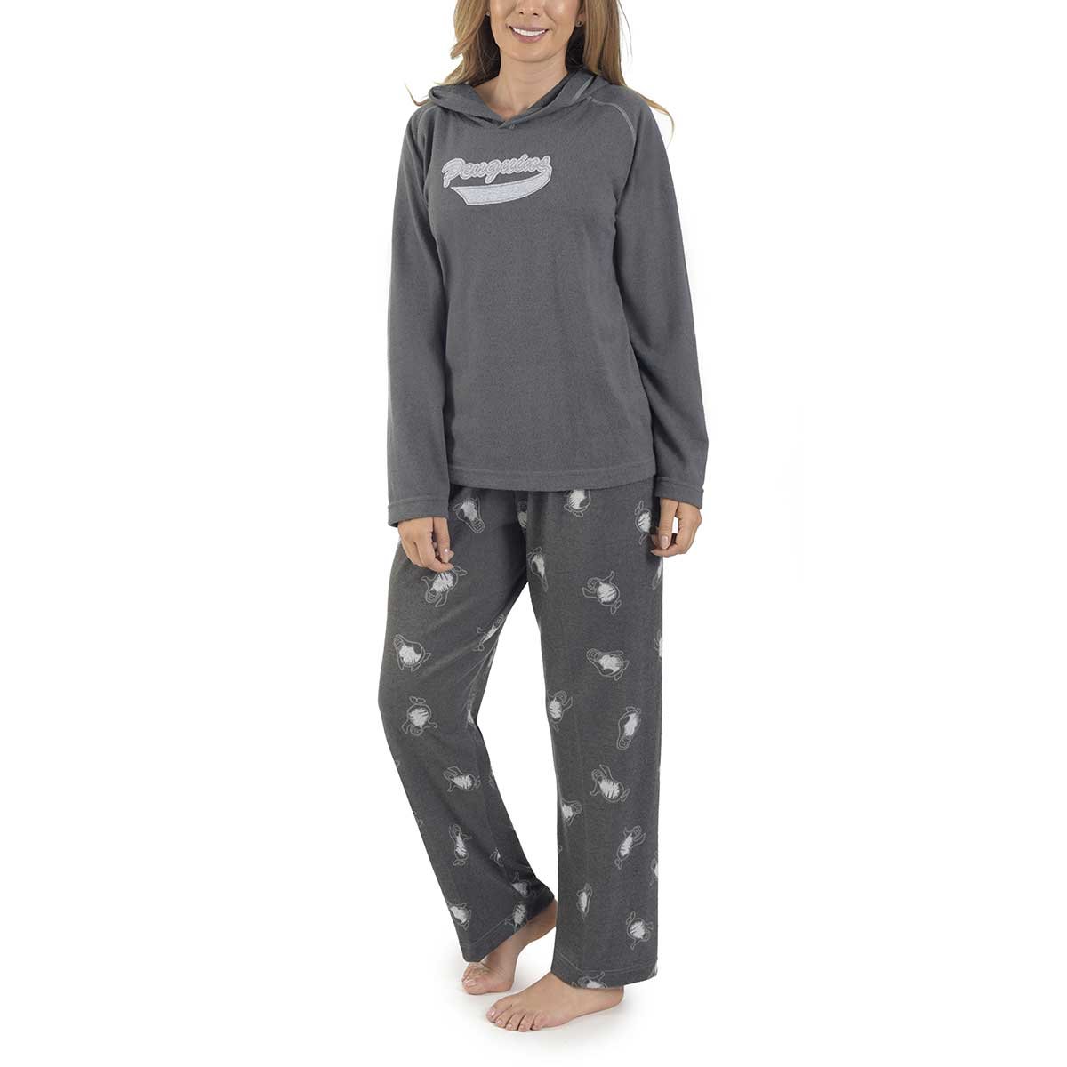 Pijama para Dama Hacci Estampada de Ping&uuml;inos Sugar &amp; Milk