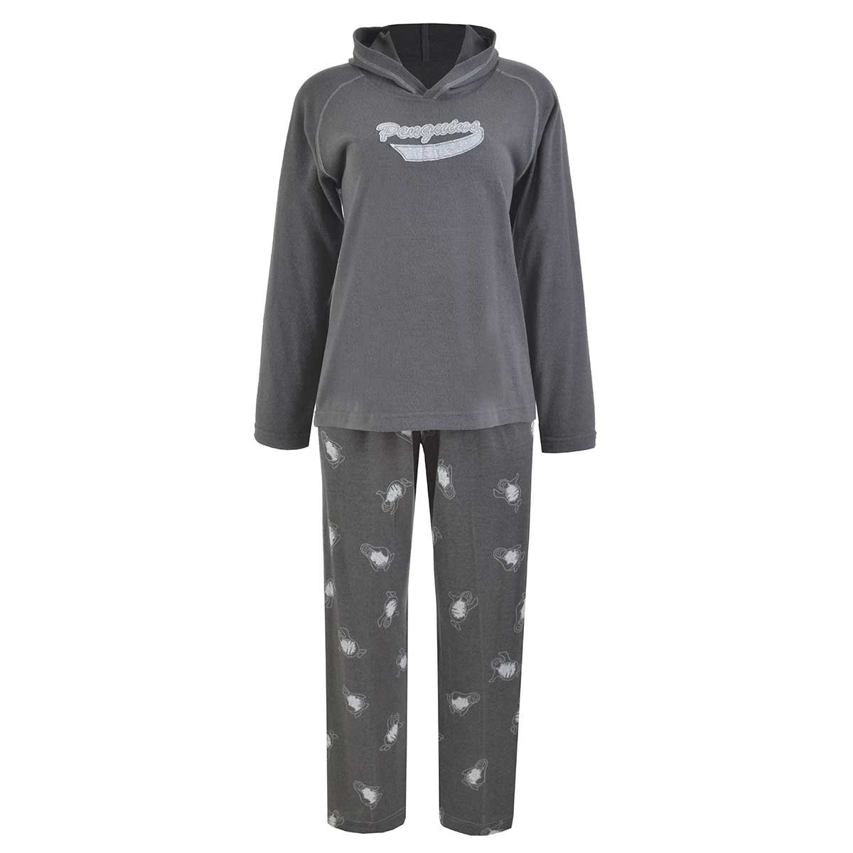 Pijama para Dama Hacci Estampada de Ping&uuml;inos Sugar &amp; Milk