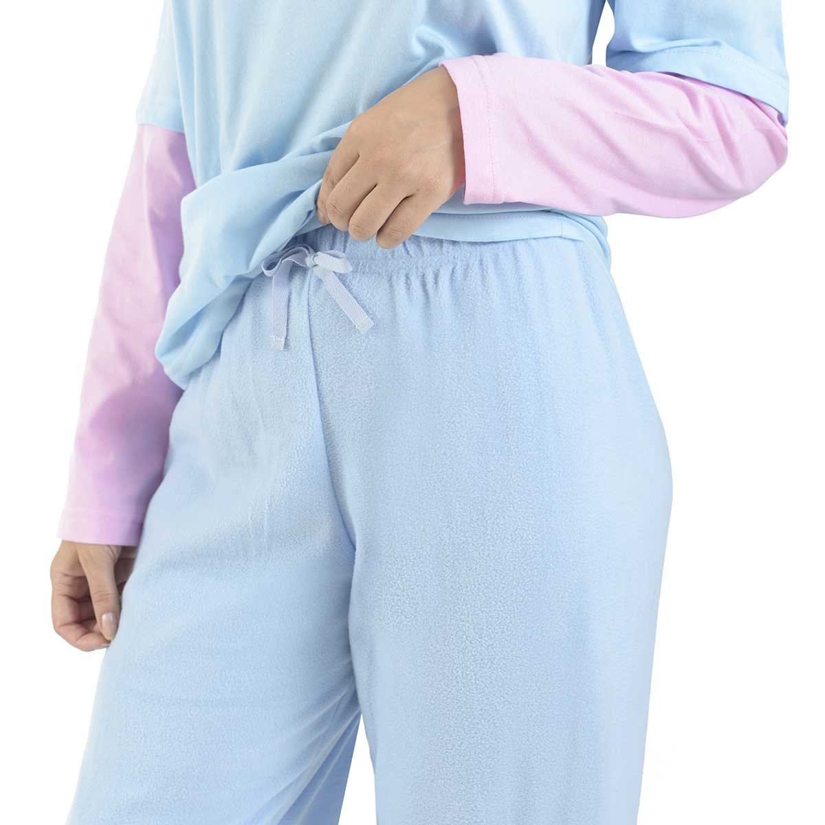 Pijama para Dama Micropolar con Pantal&oacute;n Sugar &amp; Milk