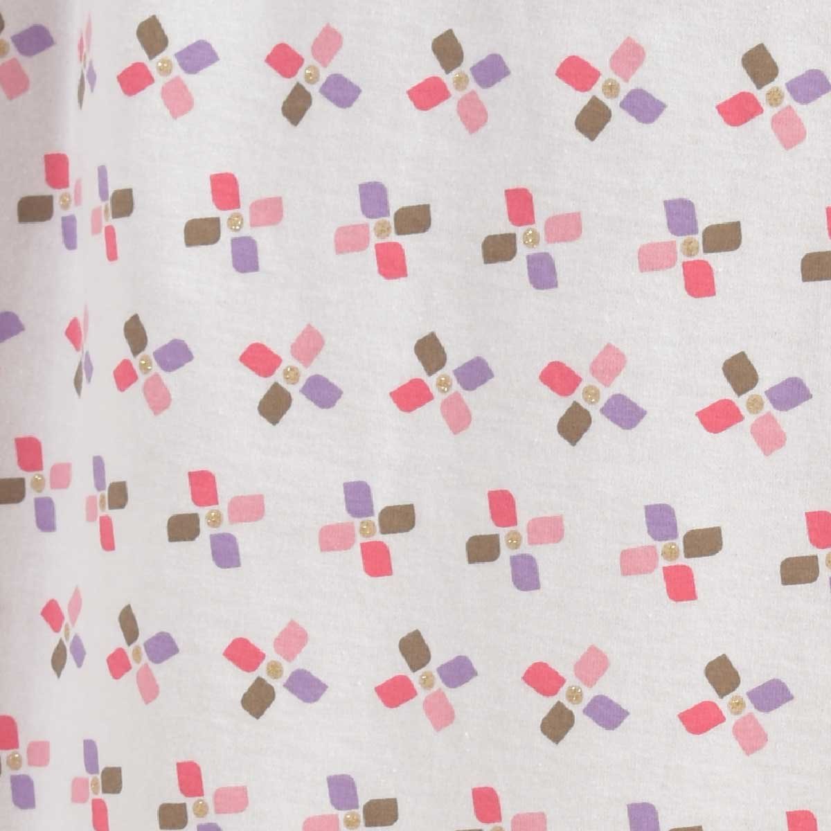 Camison Estampado Manga Corta con Plizado Thaiss