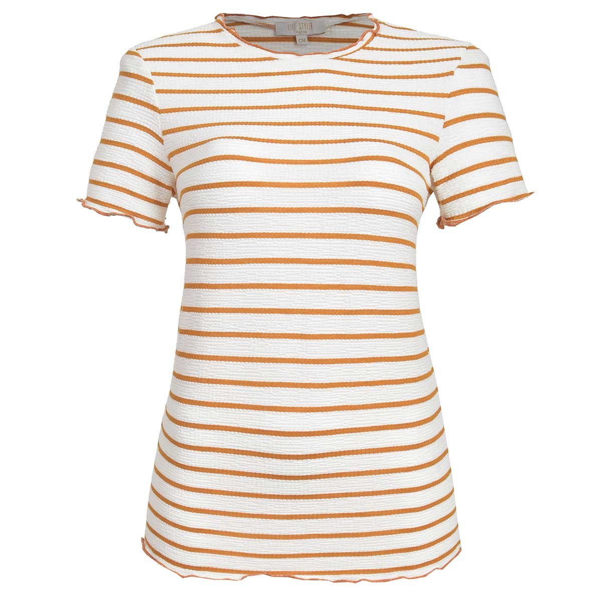 Blusa para Mujer Blanca Rayada Life Styler