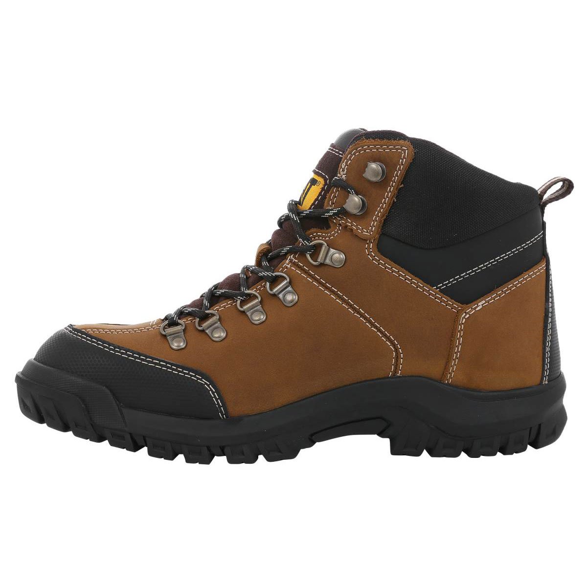 Bota de Piel Café Caterpillar para Hombre