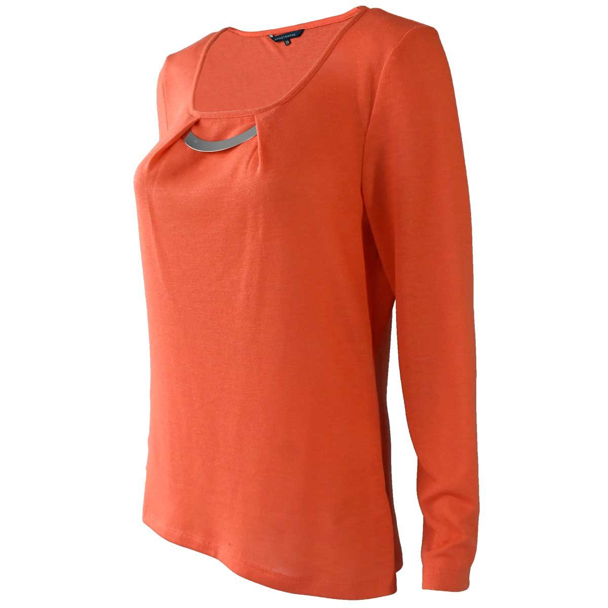 Blusa para Dama Lisa Naranja Apostrophe