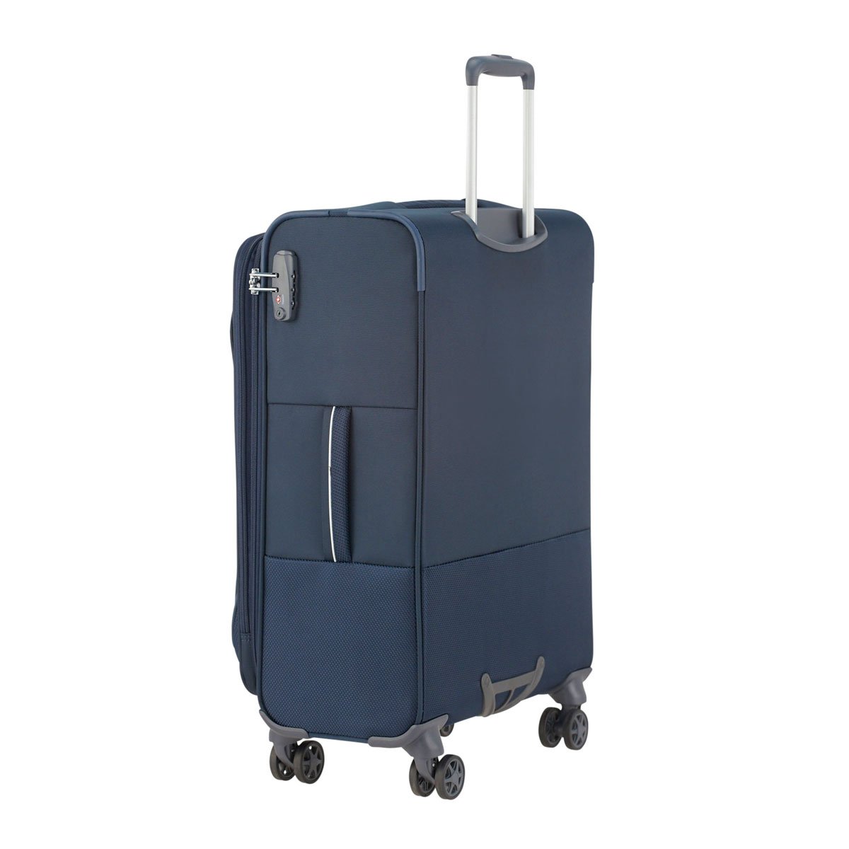 Maleta Individual Vertical Spinner Pop Soda 24" Expandible Azul Samsonite