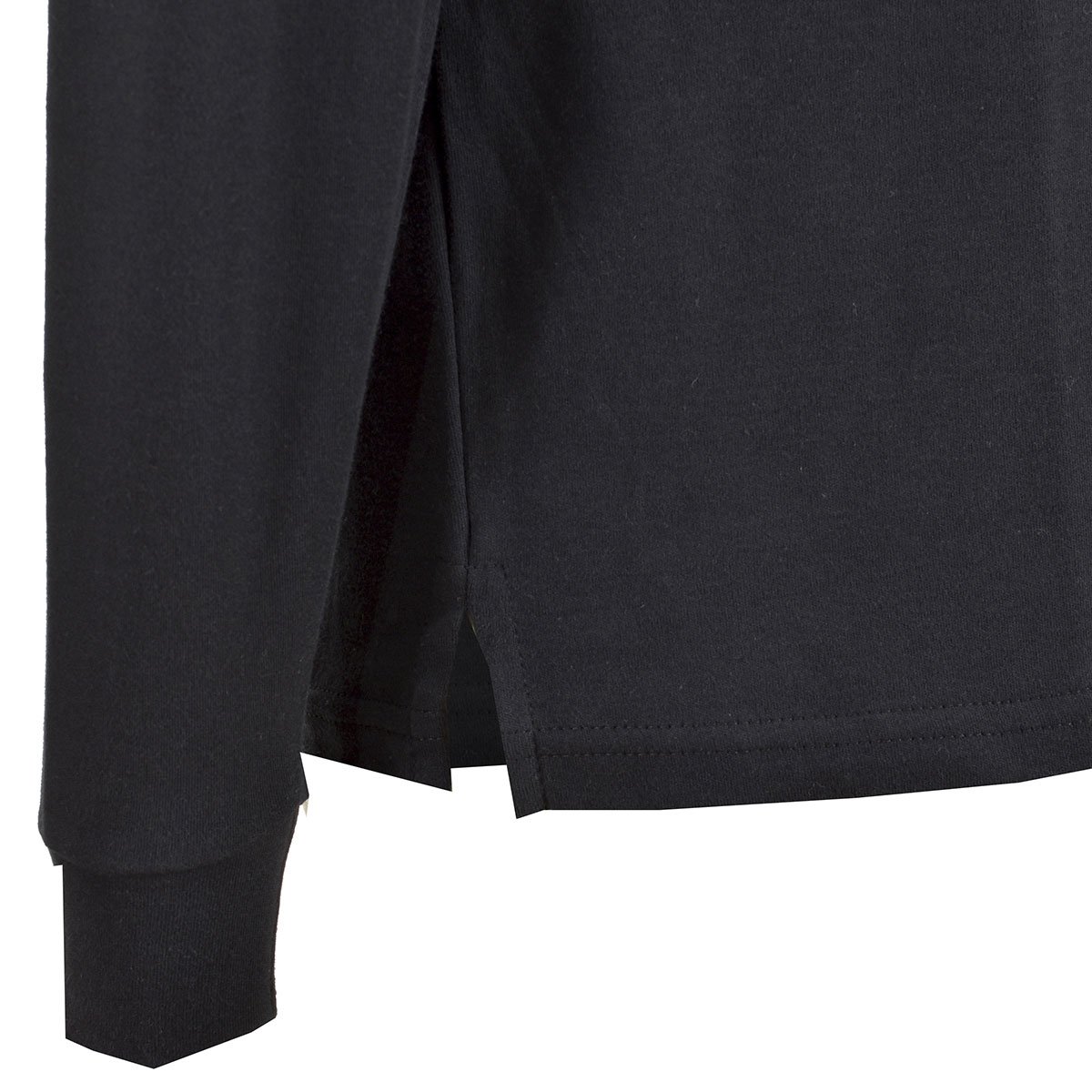 Playera Manga Larga Interlock Negro Polo Club para Caballero