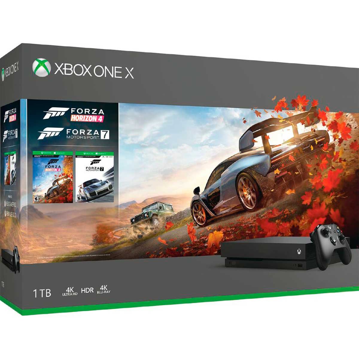 Consola Xbox One X 1Tb Forza Horizon 4 Y Lego Dlc