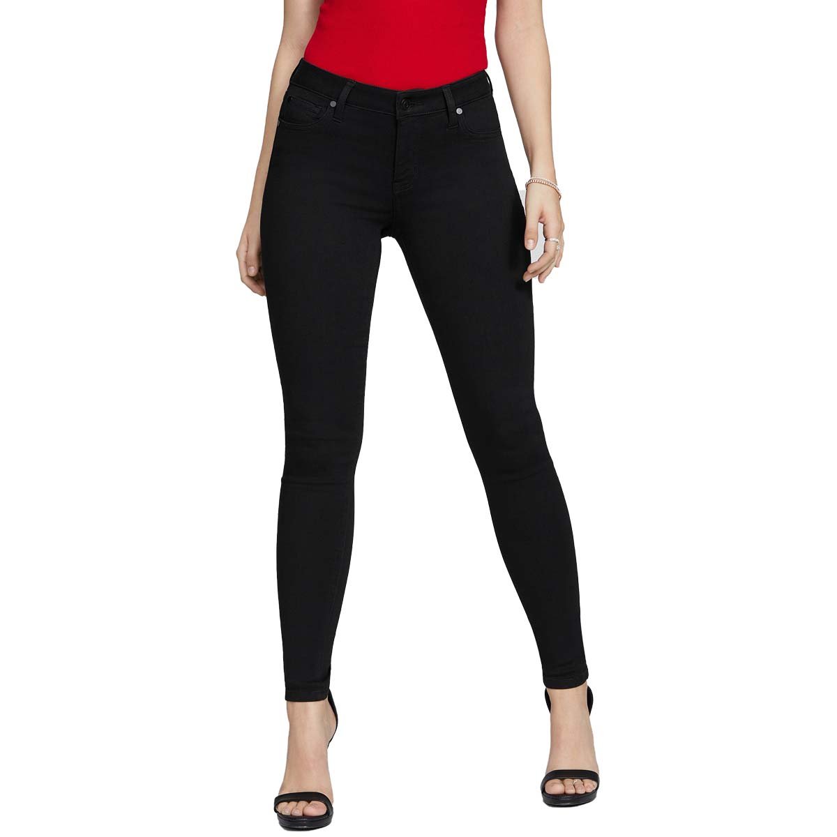 Jeans Negro Liso G By Guess