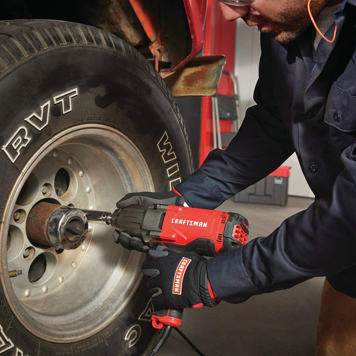 Llave de Impacto 7.5 Amp 1/2 2200 Rpm 2700 Ipm Craftsman