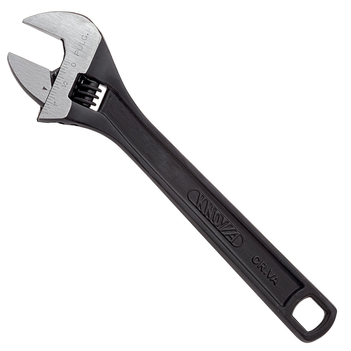 Llave Ajustable Perico Pavonado 12" Knova
