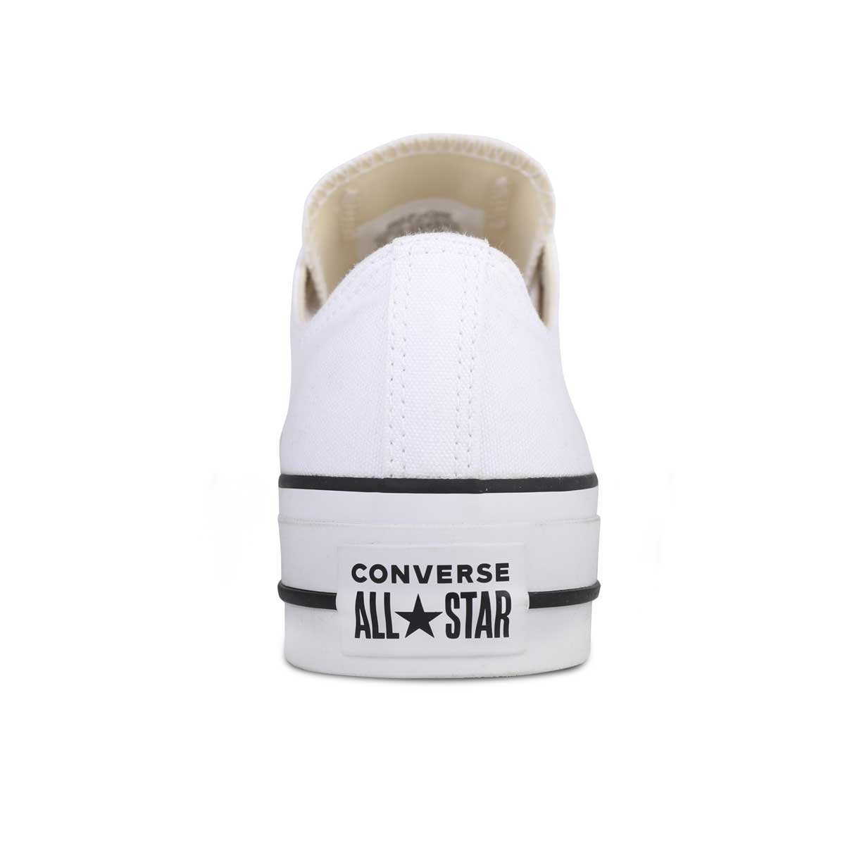 Tenis Choclo Blanco con Plataforma Converse