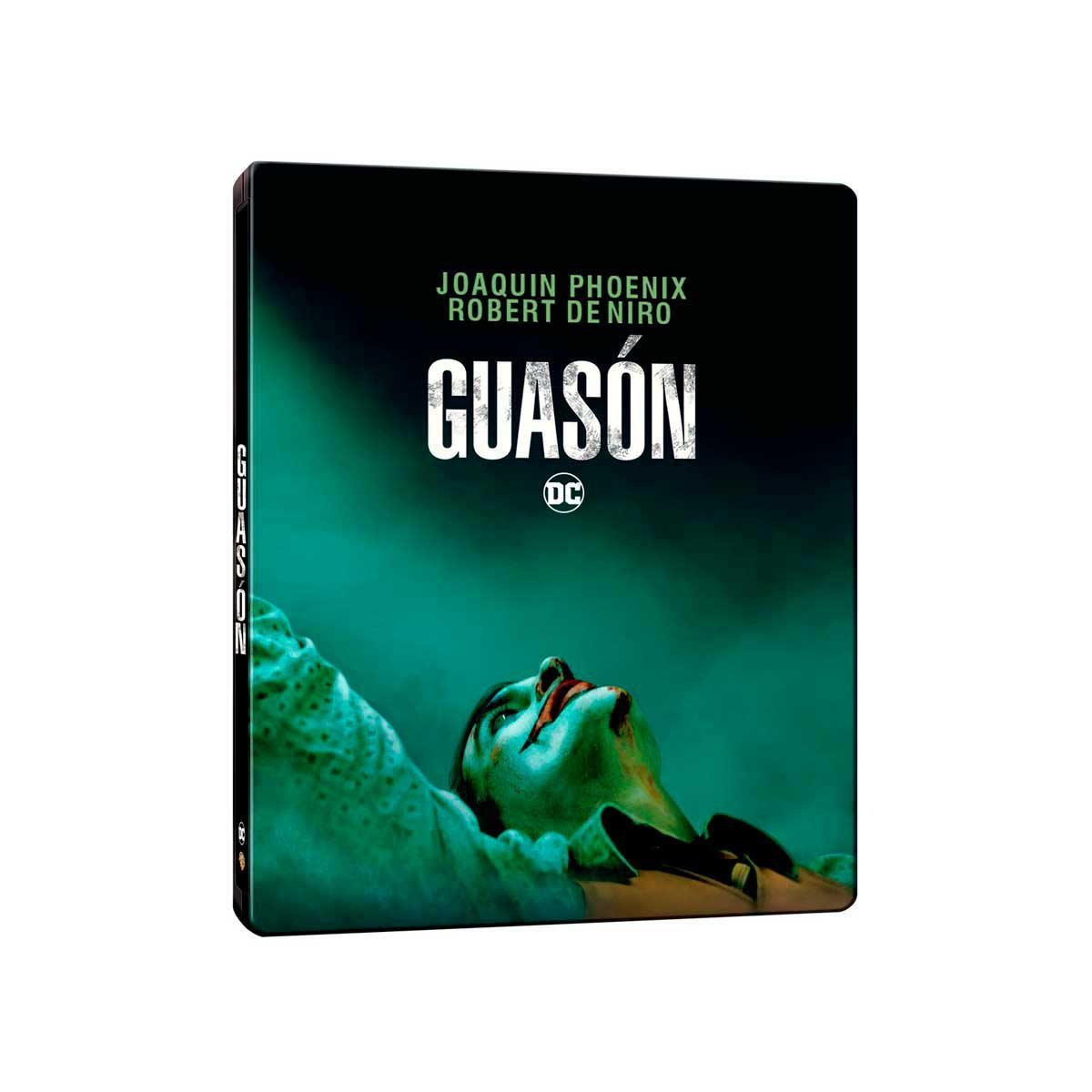 Blu Ray + Dvd Steelbook Guasón