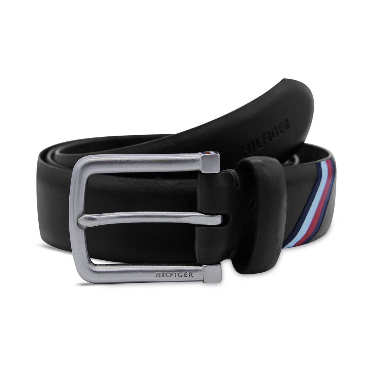 Cinturón Negro Tommy Hilfiger para Hombre