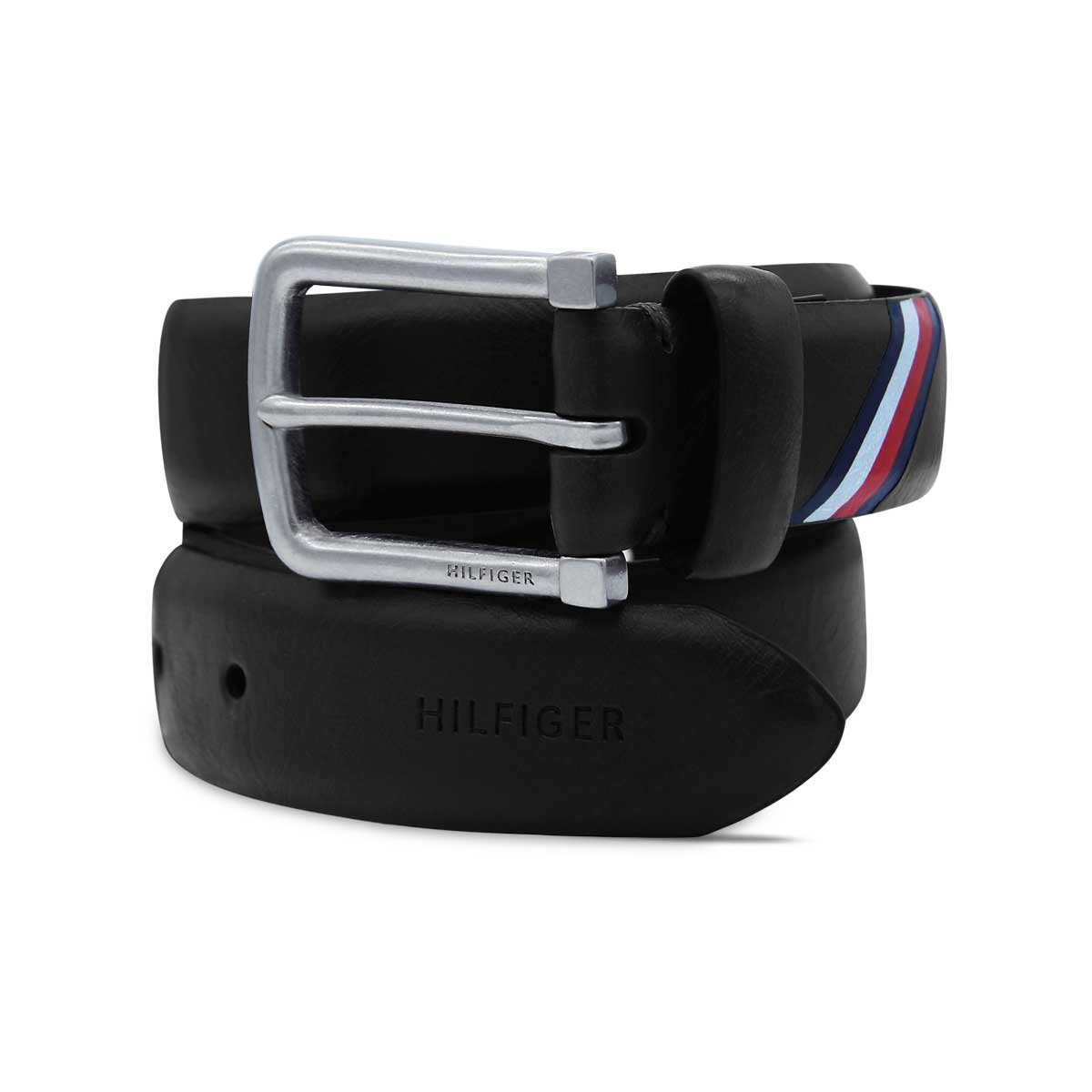 Cinturón Negro Tommy Hilfiger para Hombre