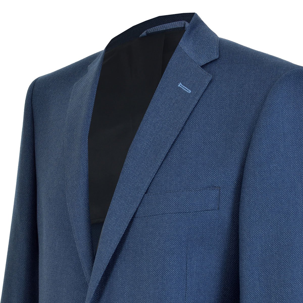 Saco Azul con Coderas Carlo Corinto Slim Fit para Caballero