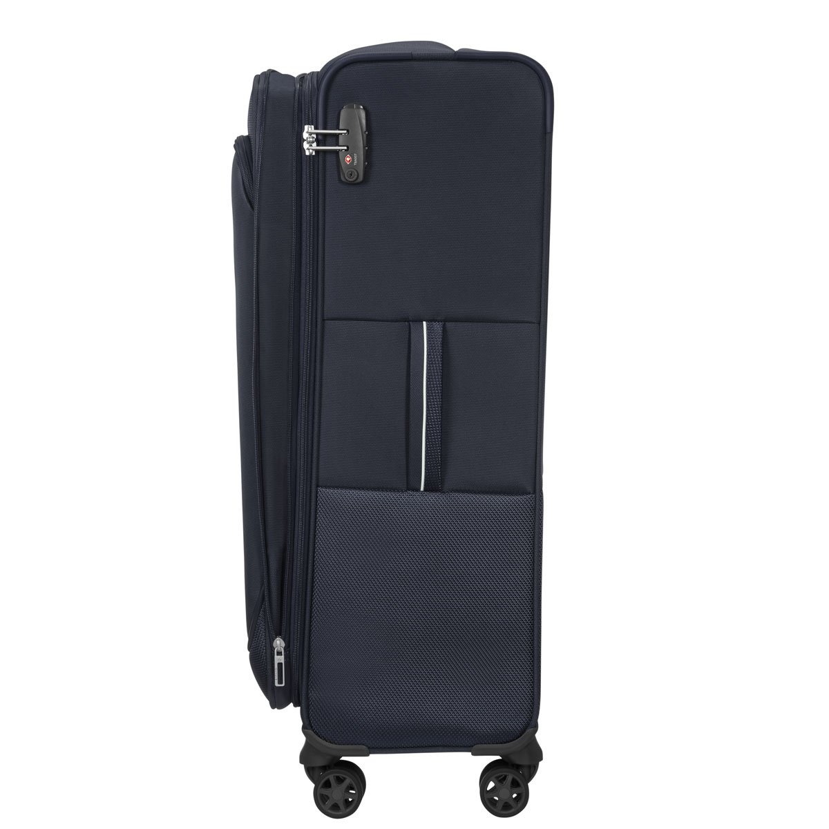 Maleta Individual Vertical Spinner Pop Soda 28" Expandible Azul Samsonite