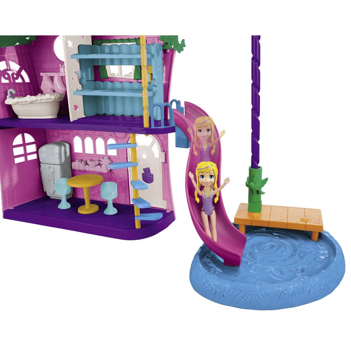 Polly Pocket! Casa Del Lago de Polly Mattel