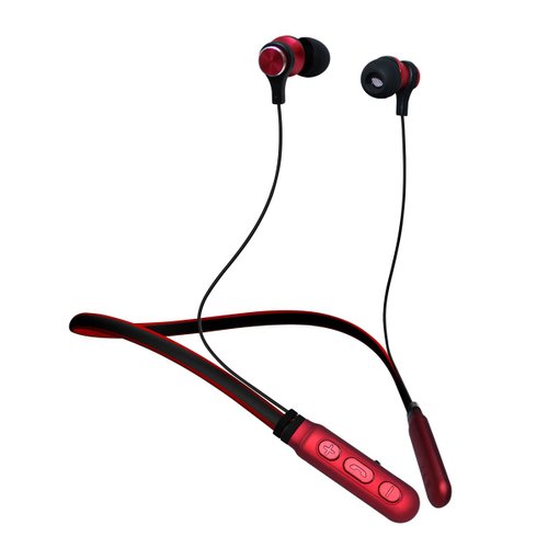 Audífonos Deportivos Bth01 Bluetooth Negro con Rojo Select Sound