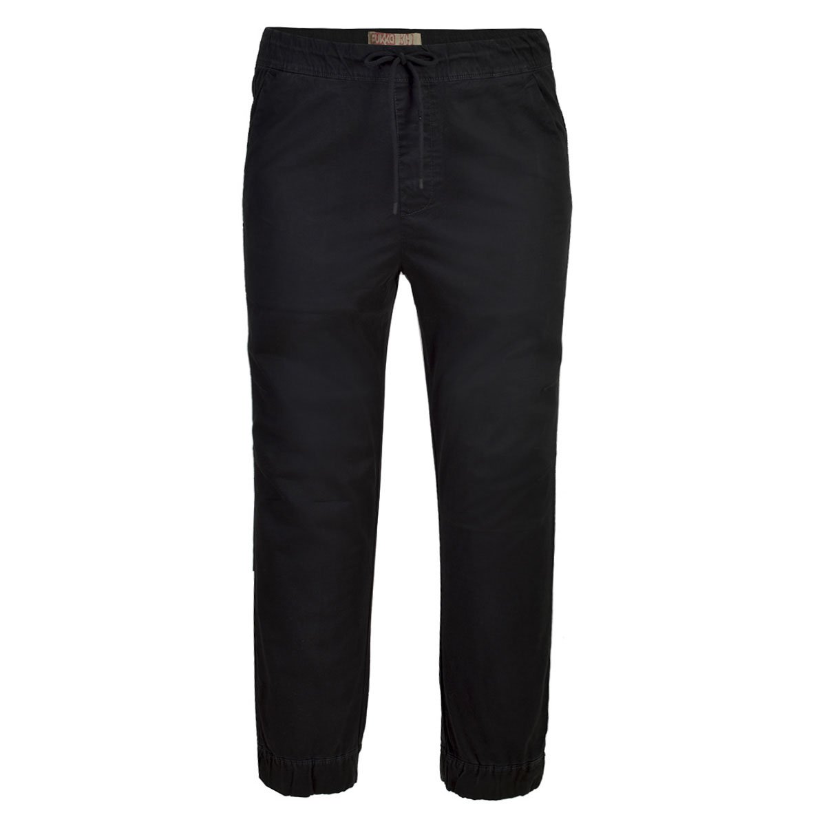 Pantalón Negro Jogger Fukka Plus para Caballero