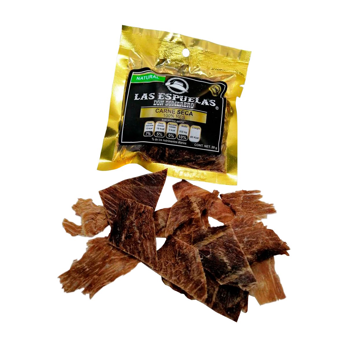 Carne Seca Botanera 20G Las Espuelas